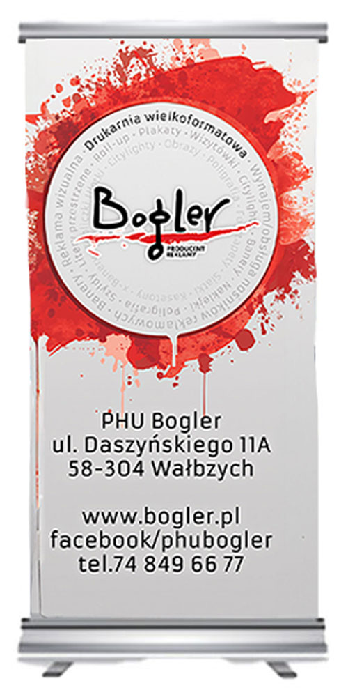 ROLL-UP 85x200cm standard eco - obrazek 2