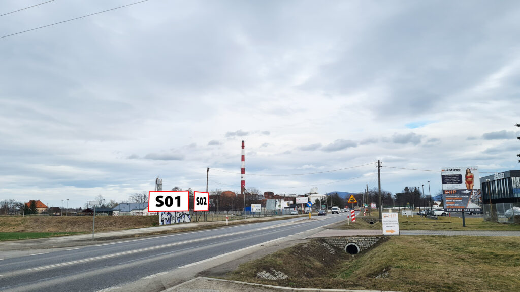 S01 — Pszenno · ul. Kolejowa  (lewa)