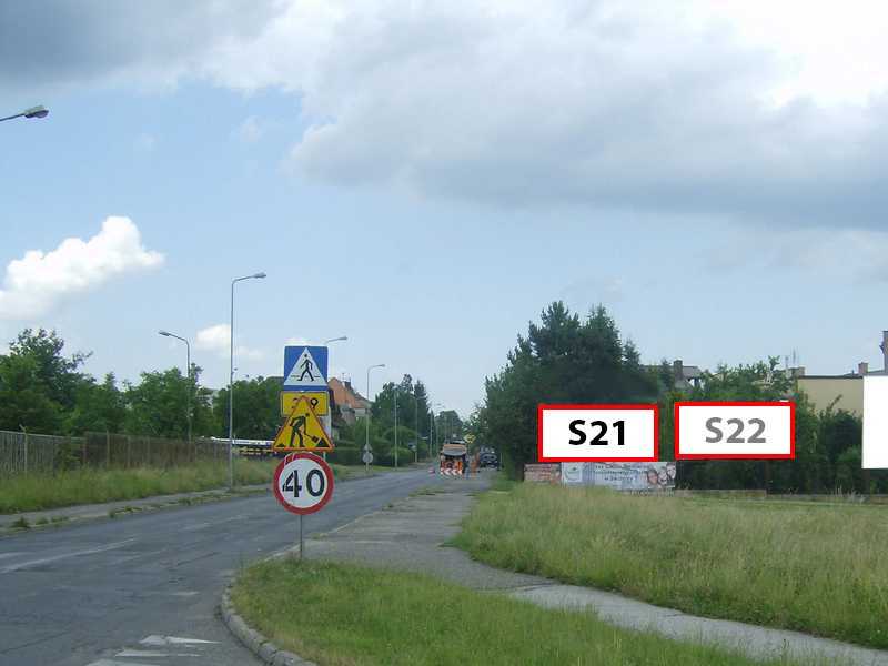 S21 — Świdnica · skrzyż. Wałbrzyskiej i Polnej Drogi