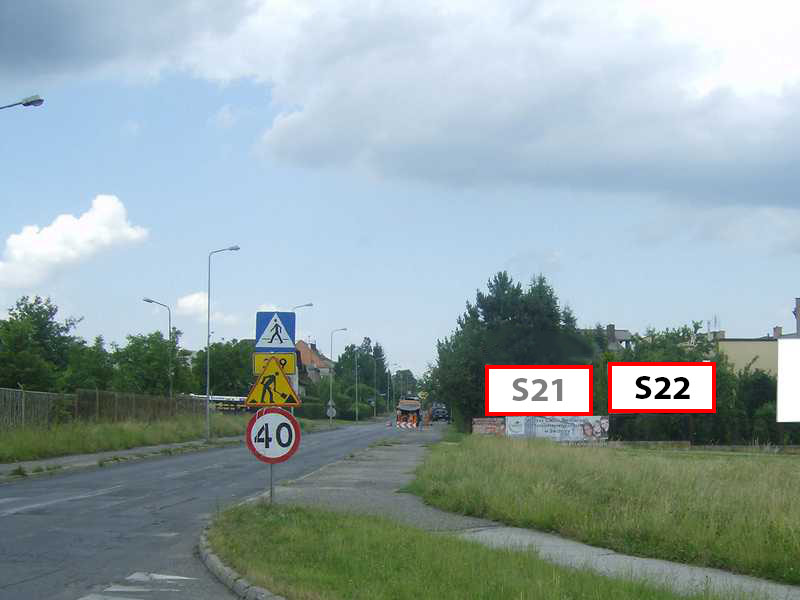 S22 — Świdnica · skrzyż. Wałbrzyskiej i Polnej Drogi