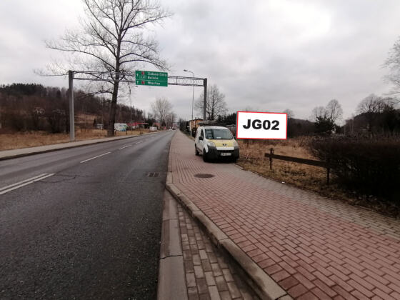 JG02 — Jelenia Góra, ul. Wrocławska, od strony Jeleniej Góry