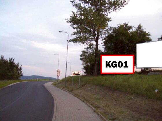 KG01 — wylot w kierunku Wałbrzycha