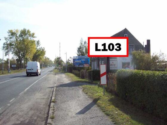 L103 — Rzeszotary, wjazd do Legnicy starą DK 3