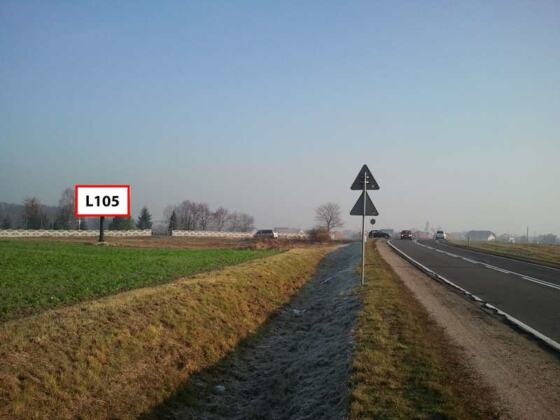 L105 — ul. Wrocławska DK 94 – wjazd do Legnicy od strony Wrocławia