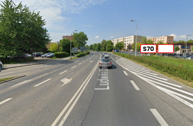 S70 — skrzyż. Sikorskiego i Zamenhofa